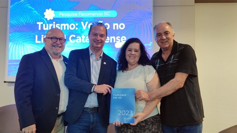 Pesquisa de Verão no Litoral Catarinense revela crescimento do Turismo