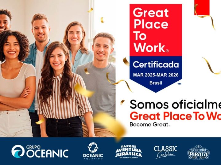 Grupo Oceanic conquista selo Great Place to Work