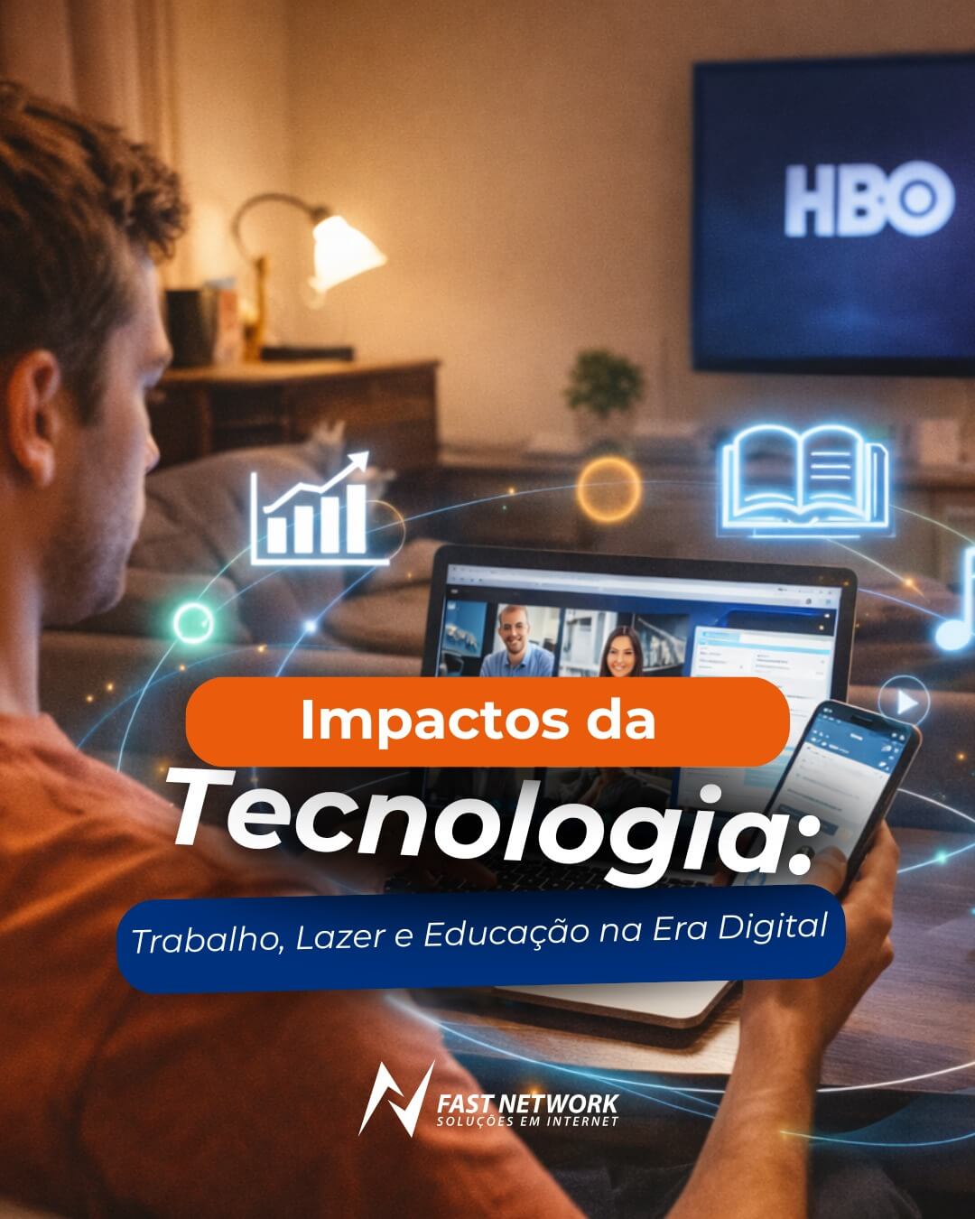Impactos da Tecnologia: Trabalho, Lazer e Educação na Era Digital