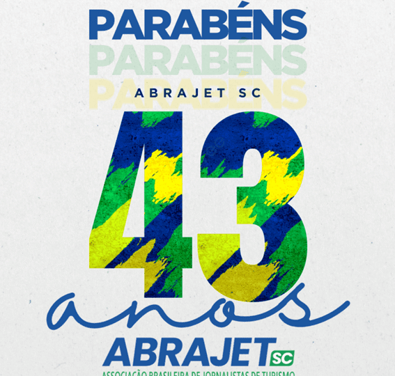 ABRAJET SC celebra 43 anos fortalecendo o jornalismo de turismo em Santa Catarina