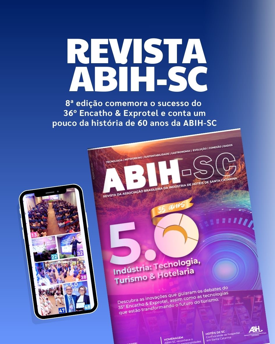 8ª edição da Revista ABIH-SC vem aí