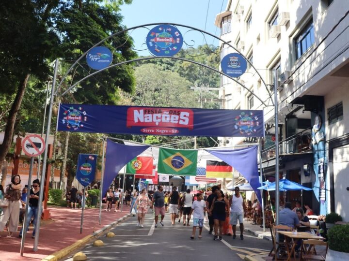 Festa das Nações agita Serra Negra no feriado