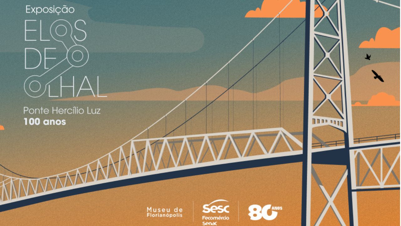 Sesc Museu de Florianópolis abrirá exposição sobre os 100 anos da Ponte Hercílio Luz reunindo memórias da população