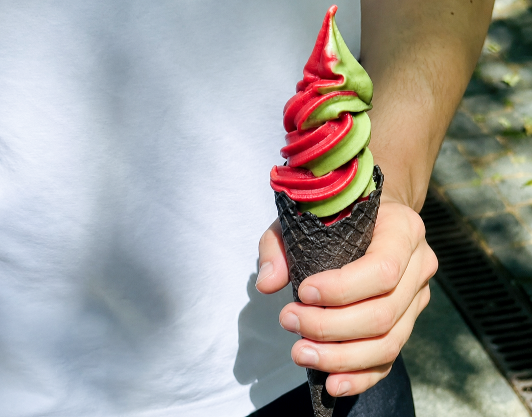 Marcas curitibanas SOFT Ice Cream e The Coffee se unem em collab de matcha