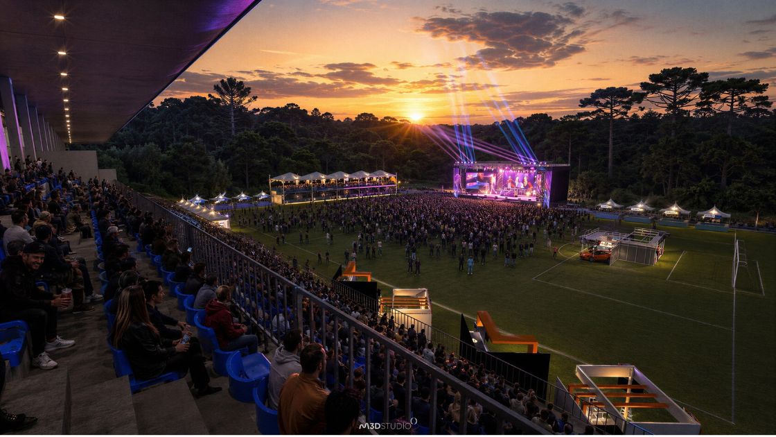 Gramado ganha complexo esportivo e o maior espaço para eventos da Serra Gaúcha