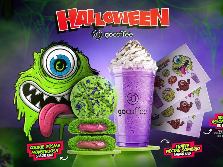 Go Coffee resgata nostalgia dos anos 90 em campanha de Halloween