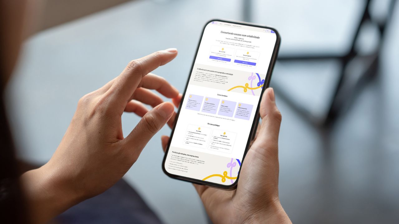 Plataforma digital conecta ONGs e agências para oferecer serviços gratuitos de comunicação